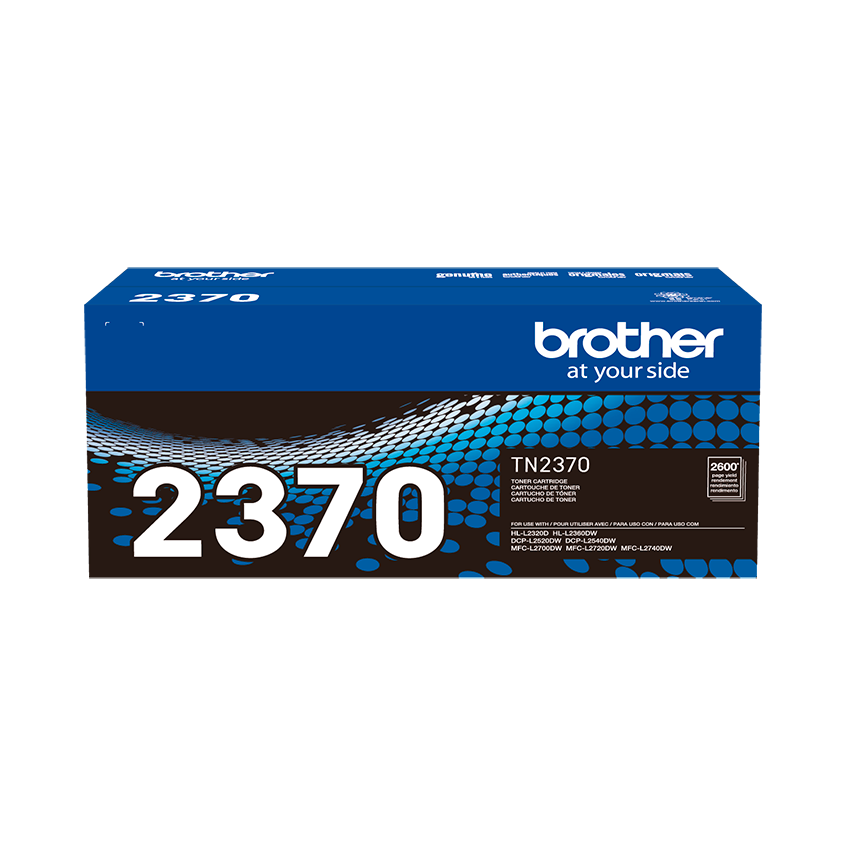 TONER BROTHER TN-2370 2,600 PAG (NEGRO)
