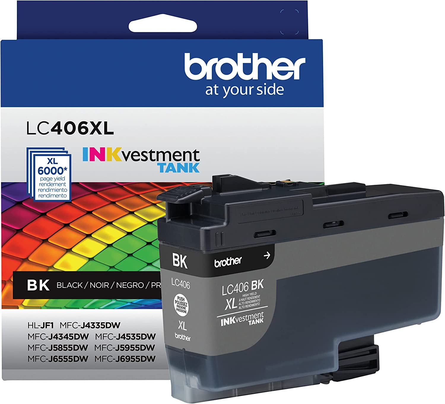 CARTUCHO BROTHER LC-406XL 6,000 PAG (NEGRO)