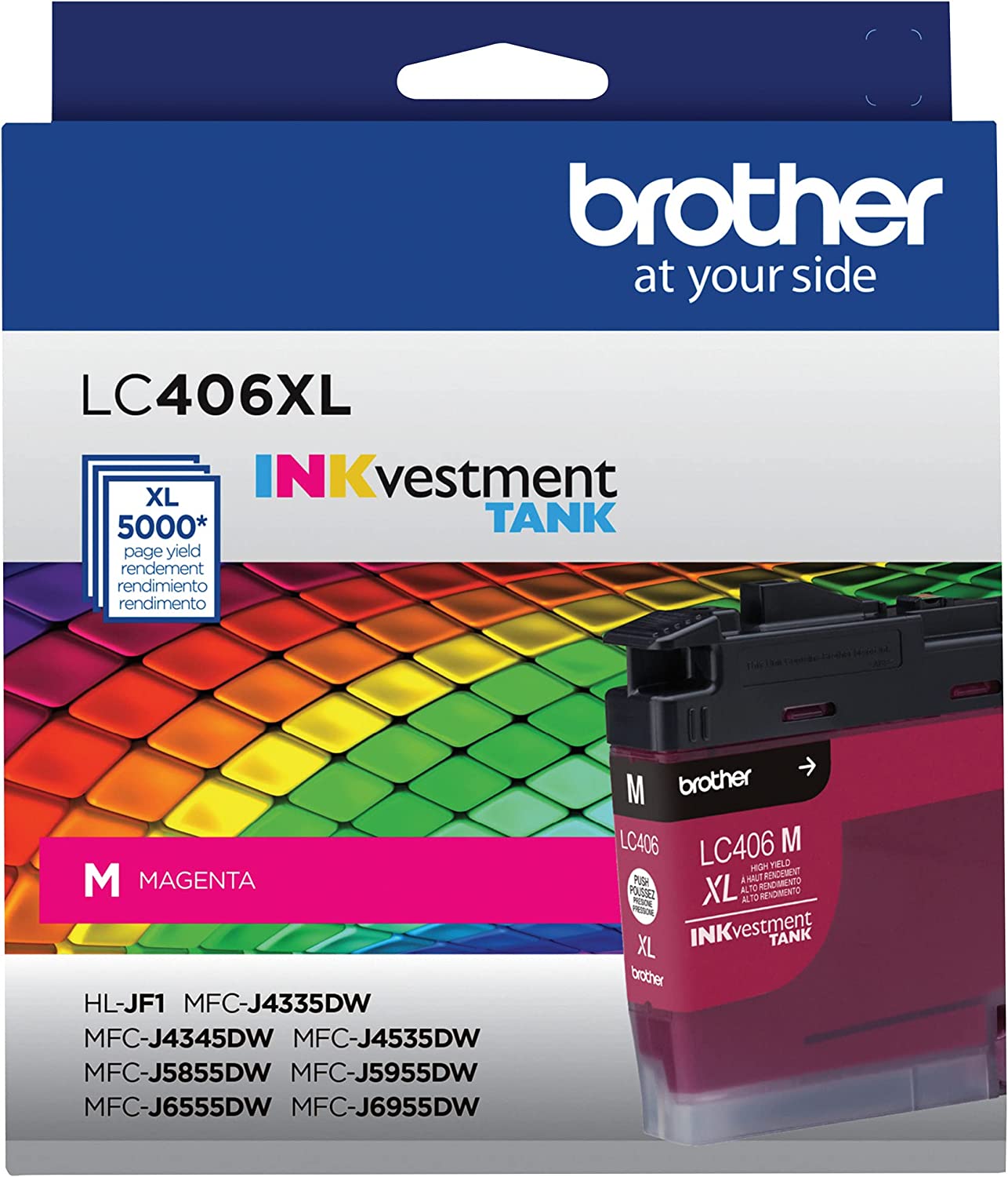 CARTUCHO BROTHER LC-406XL 5,000 PAG (MAGENTA)