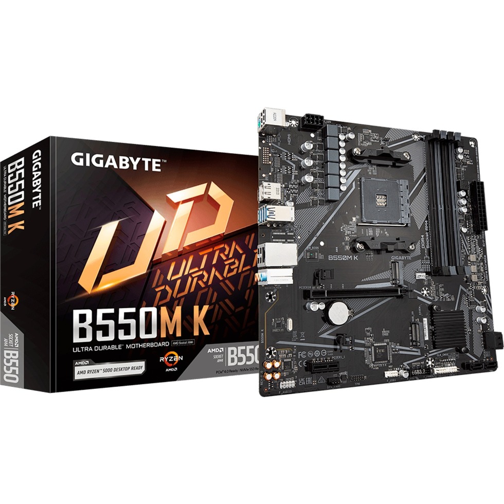 MB GIGABYTE AM4 B550M K DDR4 BOX M-ATX