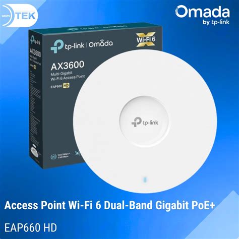 ACCESS POINT TP-LINK OMADA EAP660 HD AX3600