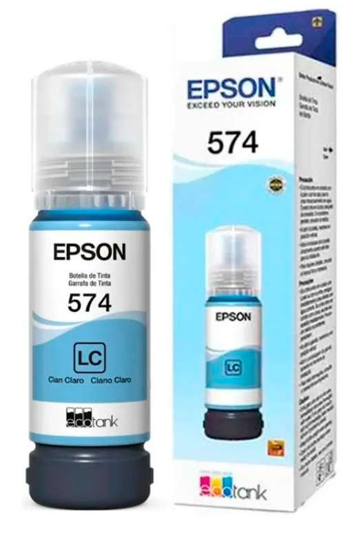 BOTELLA EPSON T574520-AL LIGHT CYAN P/L8050