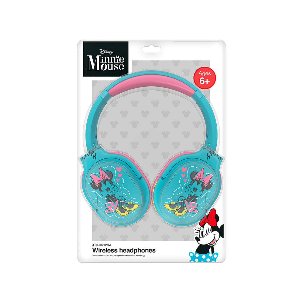 AURICULARES MINNIE MOUSE X-TECH INALAMBRICO +MIC