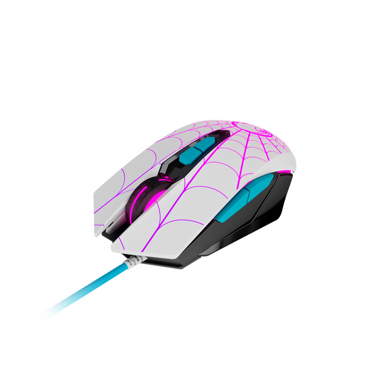 MOUSE GHOST SPIDER X-TECH OPTICO 7 BOTONES