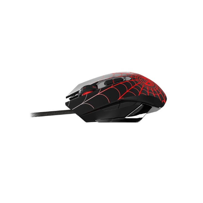 MOUSE SPIDER-MAN -TECH OPTICO 7 BOTONES