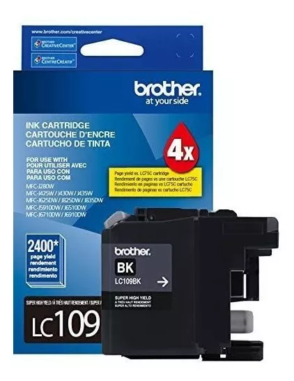 CARTUCHO BROTHER LC-109 2,400 PAG (NEGRO)