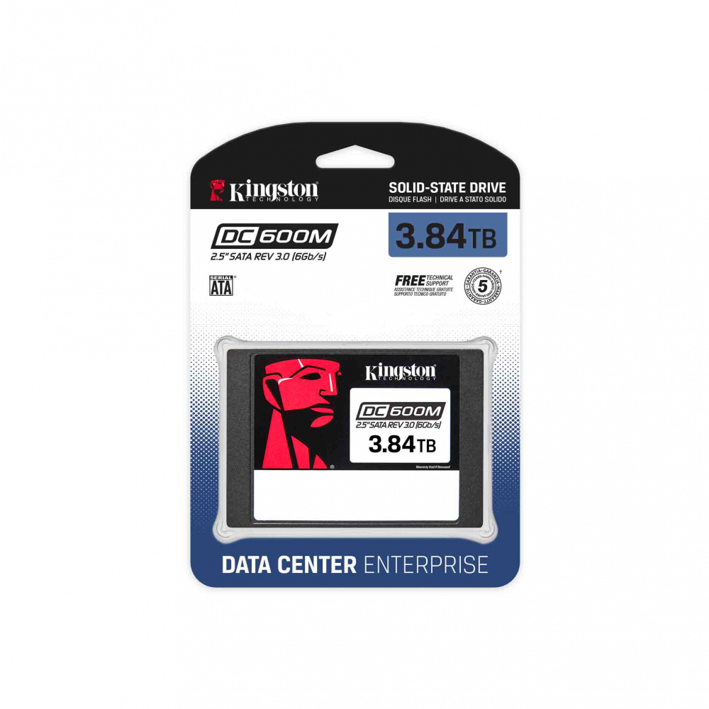 SSD 4TB KINGSTON DC600 SATAIII 2.5 P/SERVER