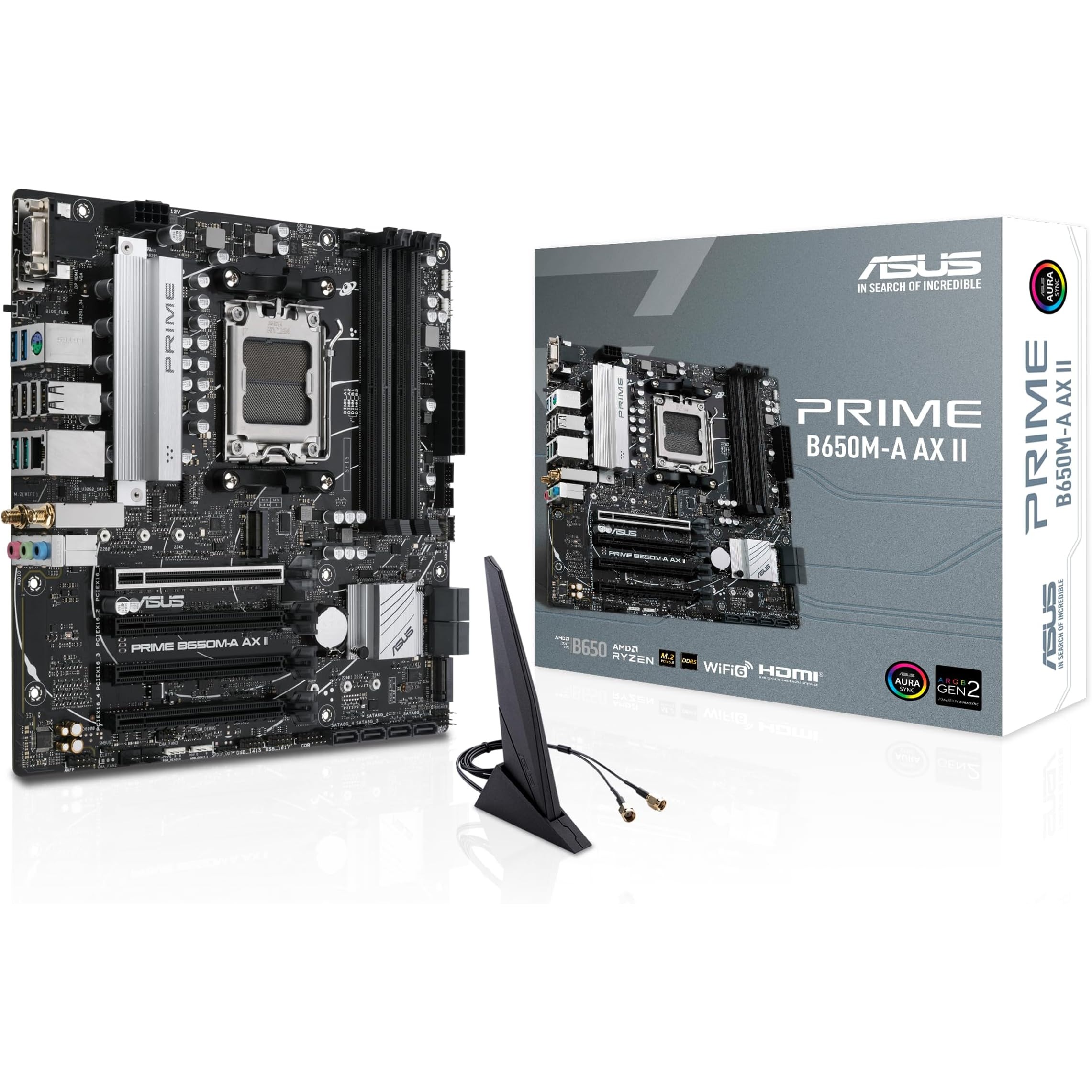 MB ASUS AM5 PRIME B650M-A II DDR5 BOX M-ATX