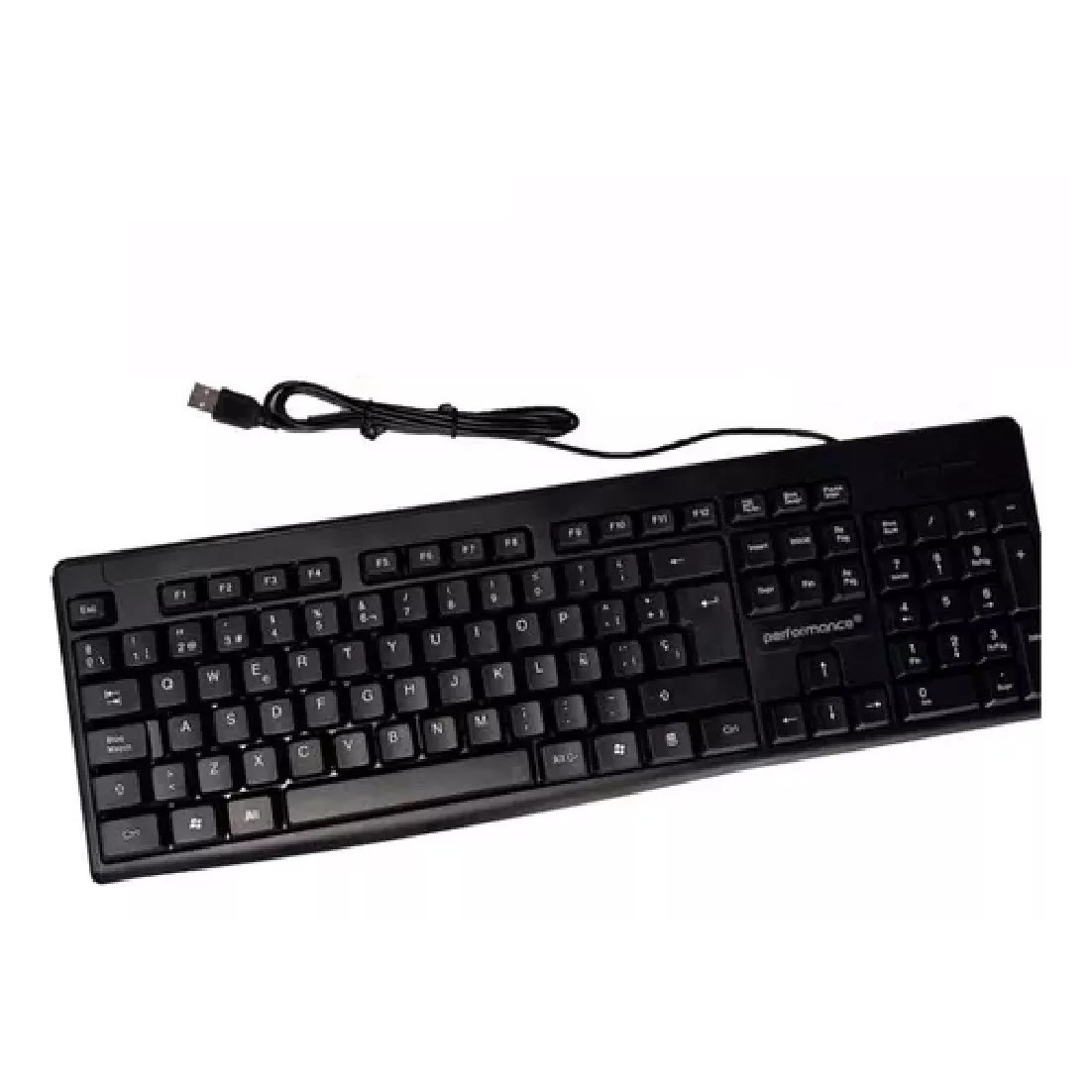 TECLADO PERFORMANCE 8259 USB BLACK
