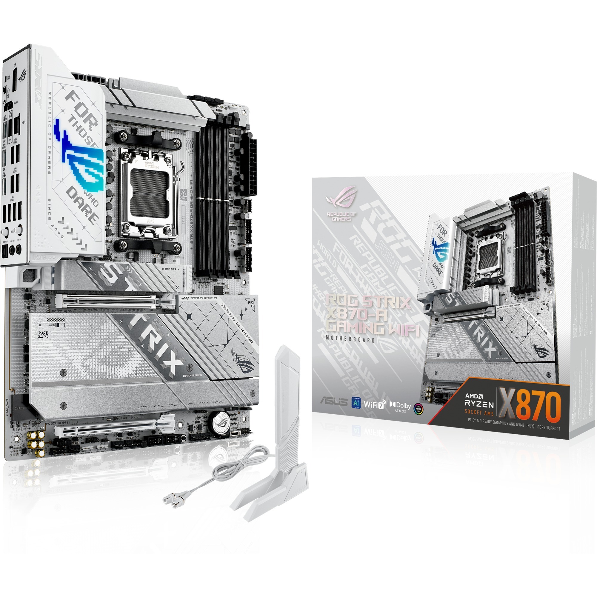 MB ASUS AM5 ROG STRIX X870-A GAMING WIFI DDR5 BOX