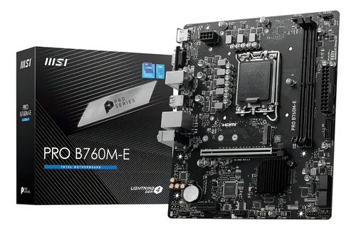 MB MSI S1700 PRO B760M-E DDR5 BOX M-ATX