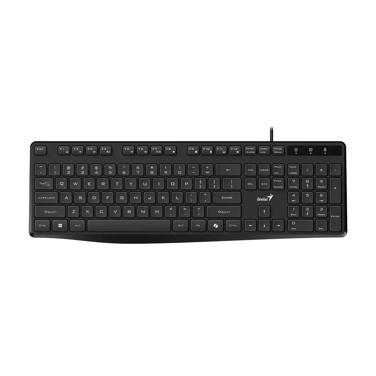 TECLADO GENIUS KB-117S USB BLACK
