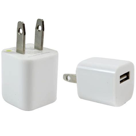 CARGADOR 5V 1A USB SIN CABLE BLANCO