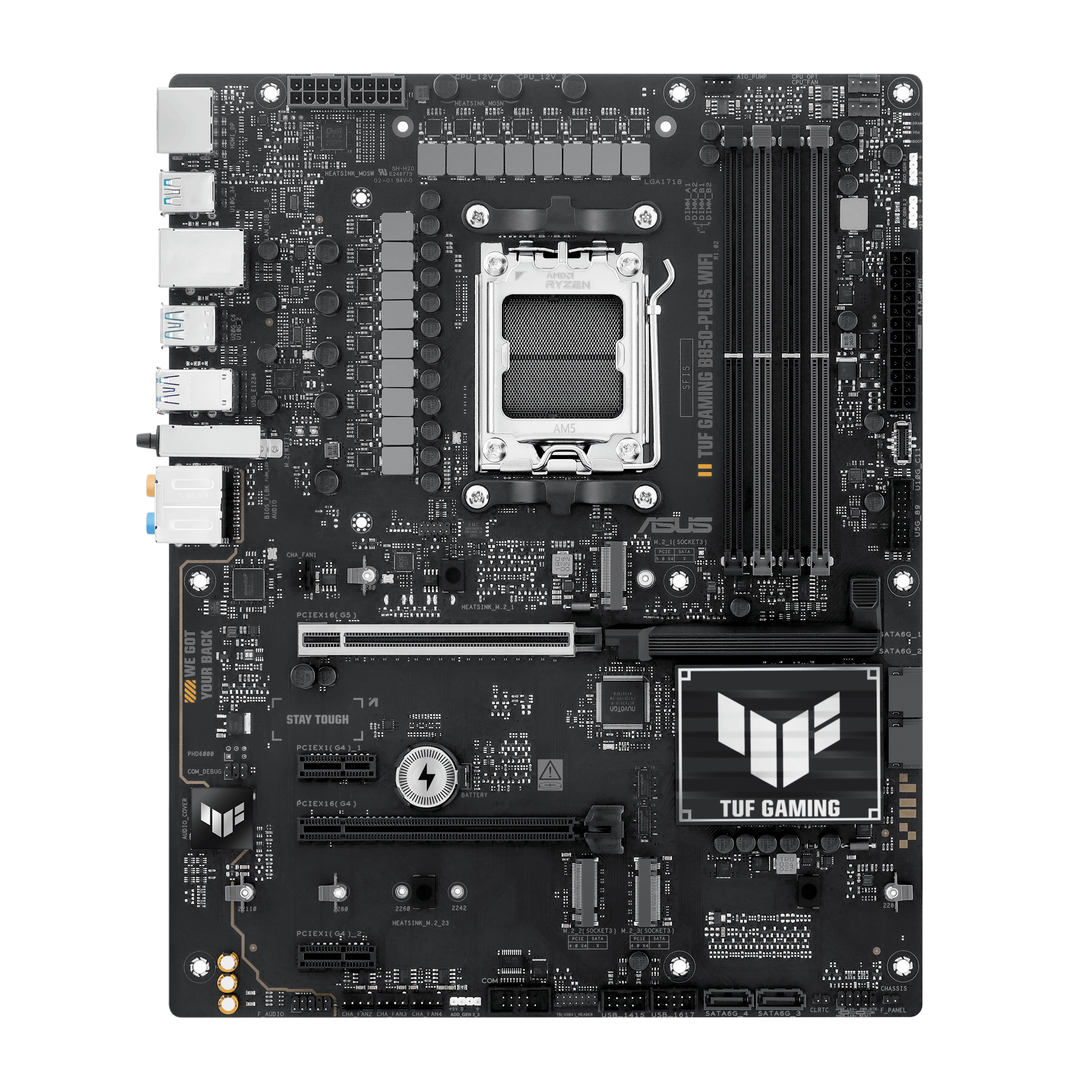 MB ASUS AM5 TUF GAMING B850-PLUS WIFI DDR5 BOX
