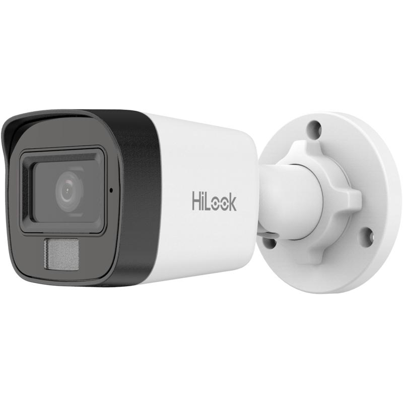 CAMARA IP 2MP HILOOK IPC-B120HA-LUC H265+ IP67 MIC