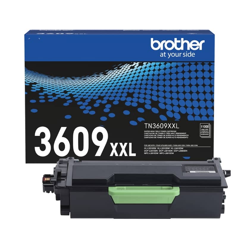 TONER BROTHER TN-3609XXL 11,000 PAG (NEGRO)
