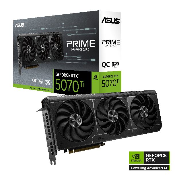 VGA 16GB RTX 5070 TI ASUS PRIME OC 16G GDDR7