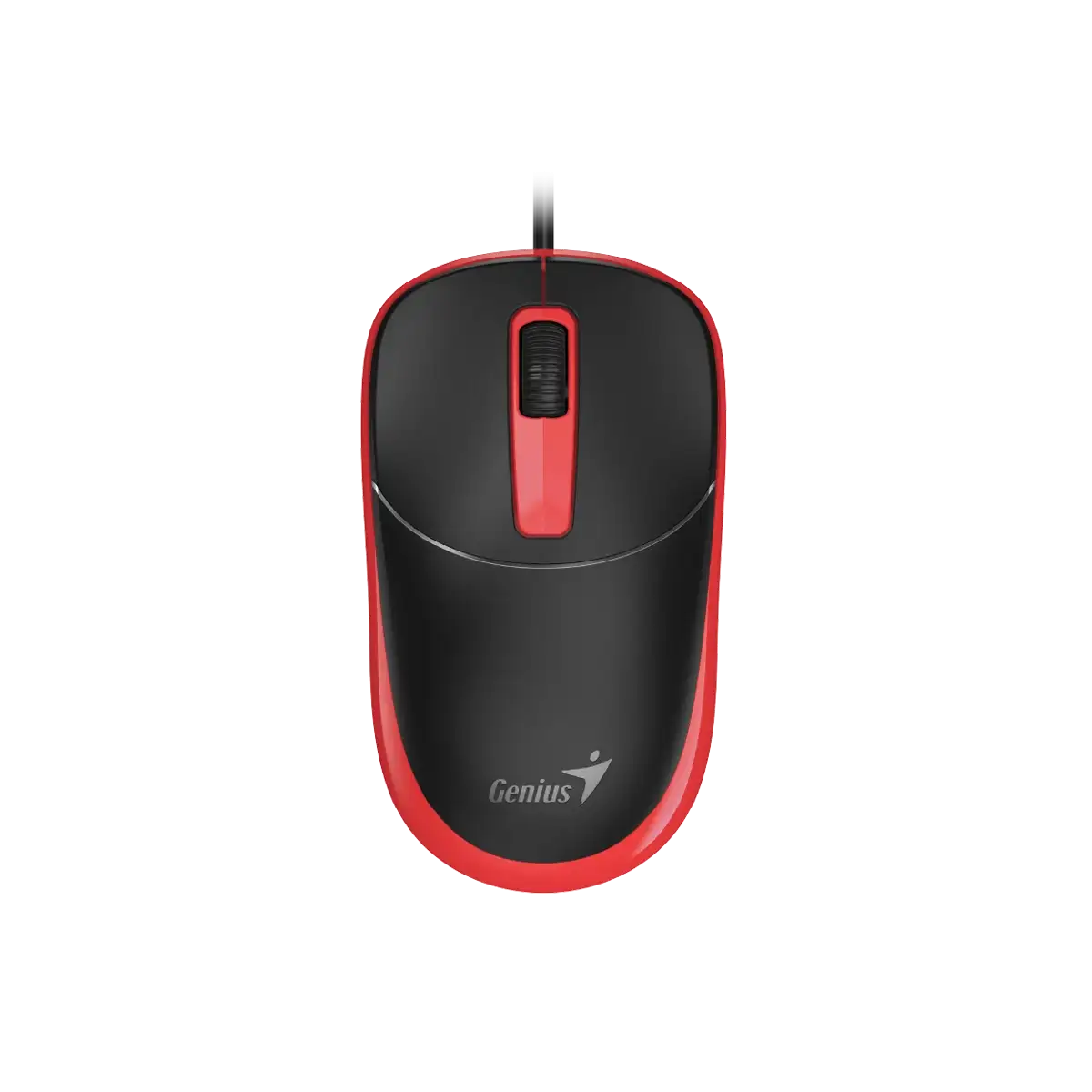 MOUSE GENIUS DX-123 USB BLACK/RED