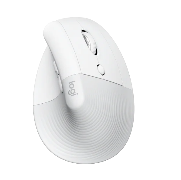MOUSE LOGITECH LIFT VERTICAL WIRELESS WHITE