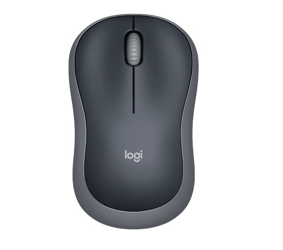 MOUSE LOGITECH M185 WIRELESS GREY