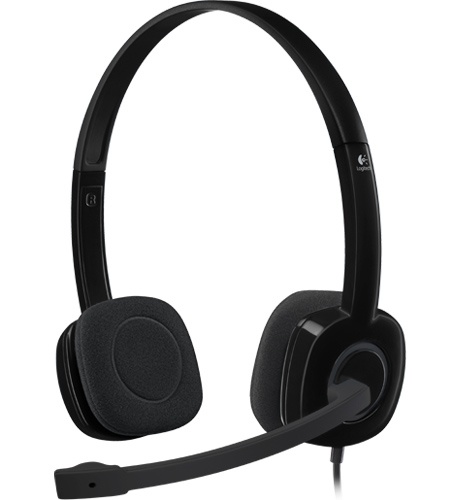 AURICULARES + MIC LOGITECH H151 NEGRO JACK3.5MM