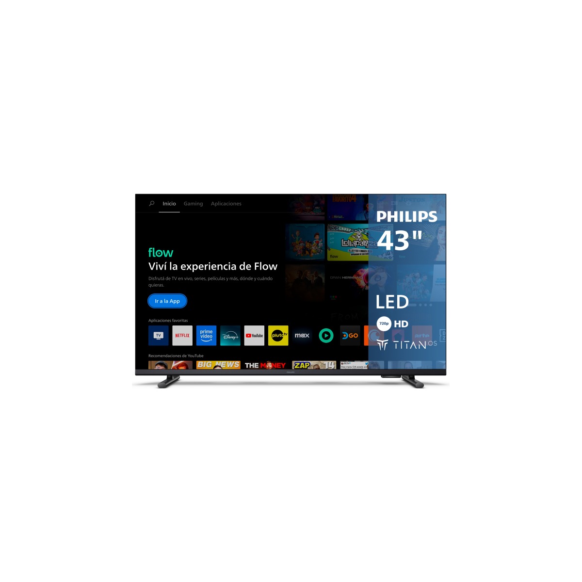 TV 43 SMART PHILIPS FULL HD TITAN OS 43PFD6910