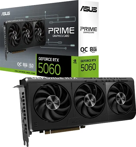 VGA 8GB RTX 5060 TI ASUS PRIME OC GDDR7