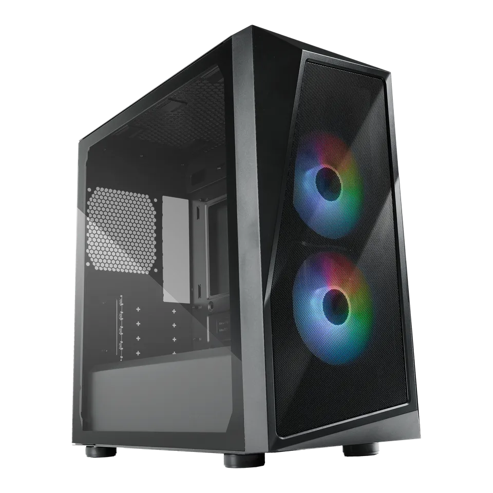 GAB COOLER MASTER CMP 320 2*FAN ARGB M-ATX BK