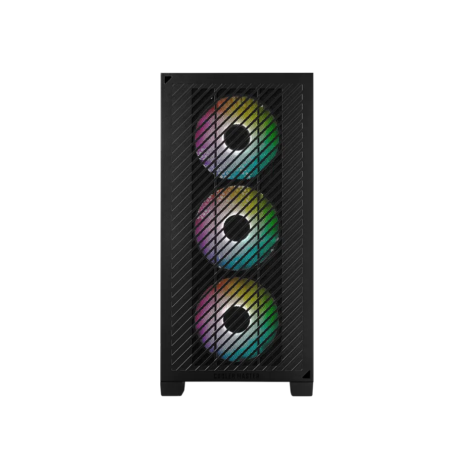 GAB COOLER MASTER ELITE 301 3*FAN ARGB M-ATX BK