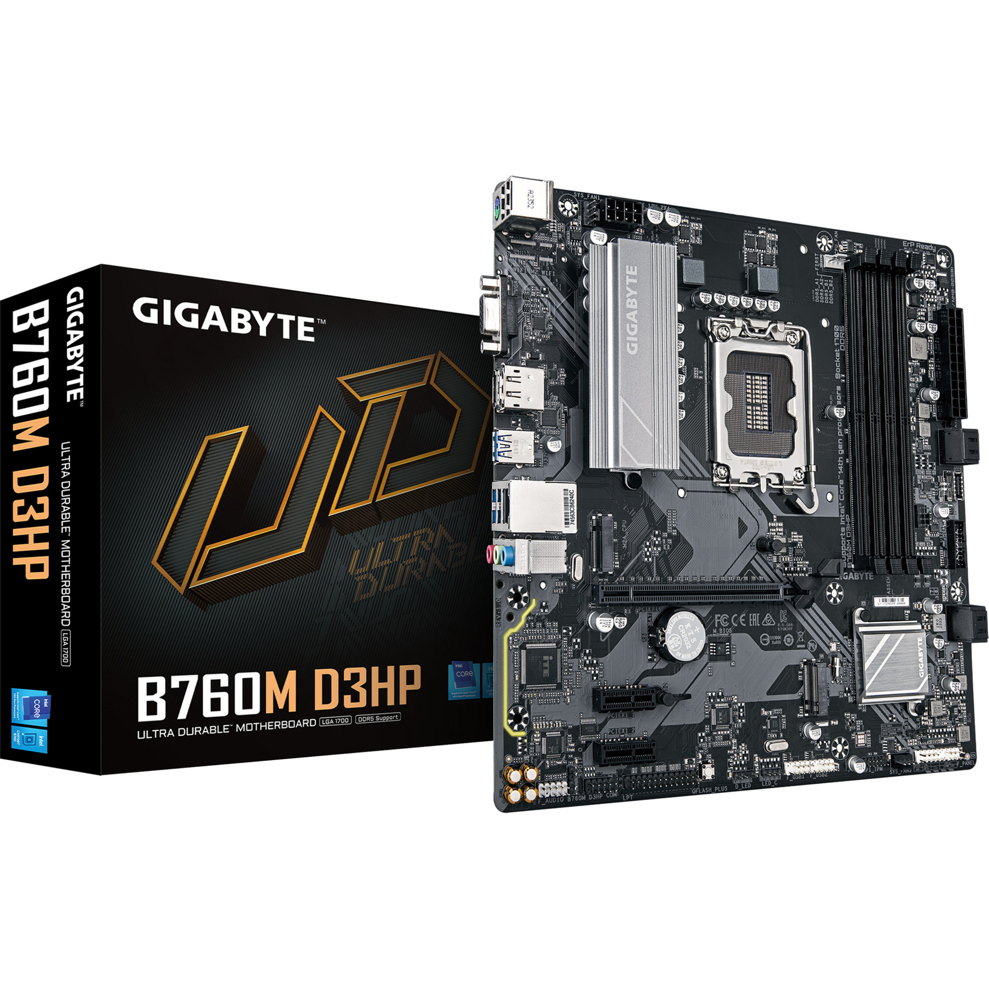 MB GIGABYTE S1700 B760M D3HP DDR5 BOX M-ATX