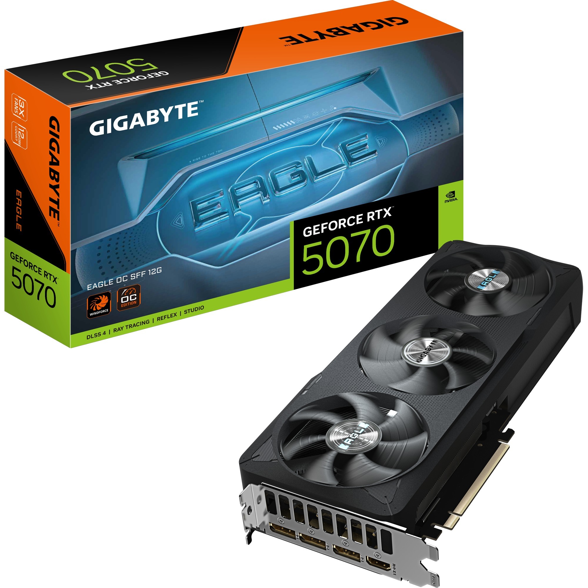 VGA 12GB RTX 5070 GIGABYTE EAGLE OC SFF