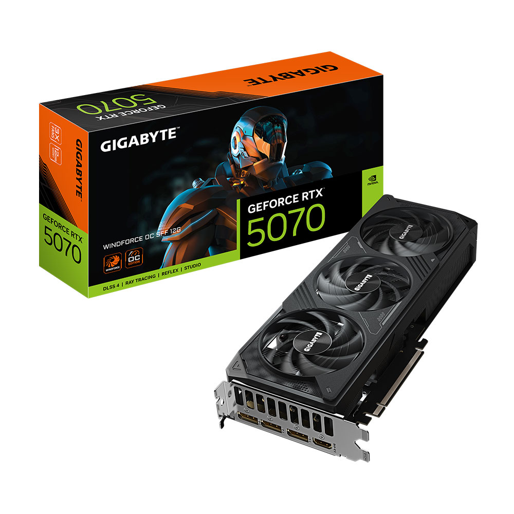 VGA 12GB RTX 5070 GIGABYTE WINDFORCE OC SFF