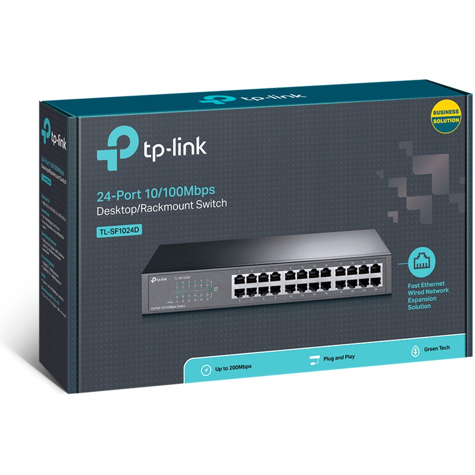 SWITCH 24P TP-LINK TL-SF1024D 10/100