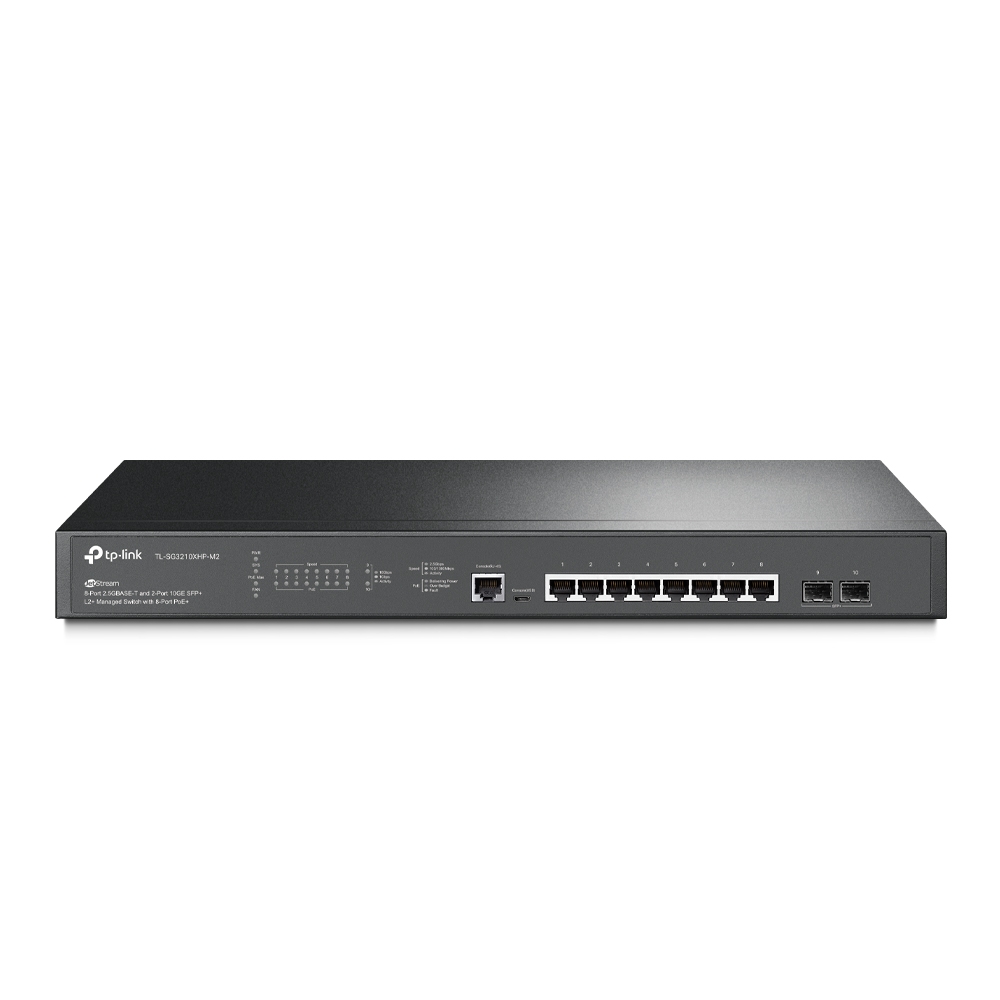 SWITCH 8P TP-LINK OMADA SG3210XHP-M2 AD. 2 SFP POE