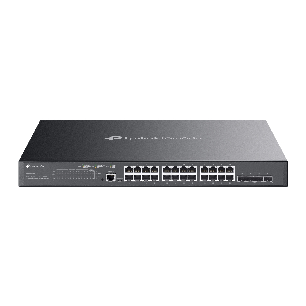SWITCH 24P TP-LINK OMADA SG3428XMP ADM 4 SFP