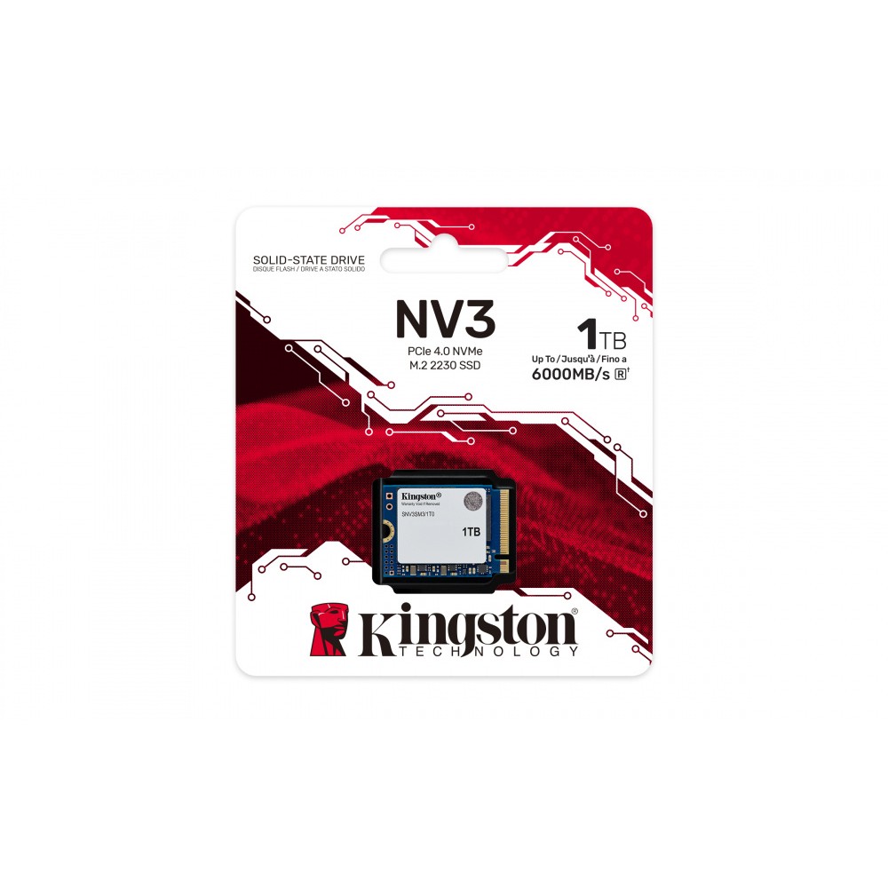 SSD M.2 NVME 1TB G4 KINGSTON NV3 2230