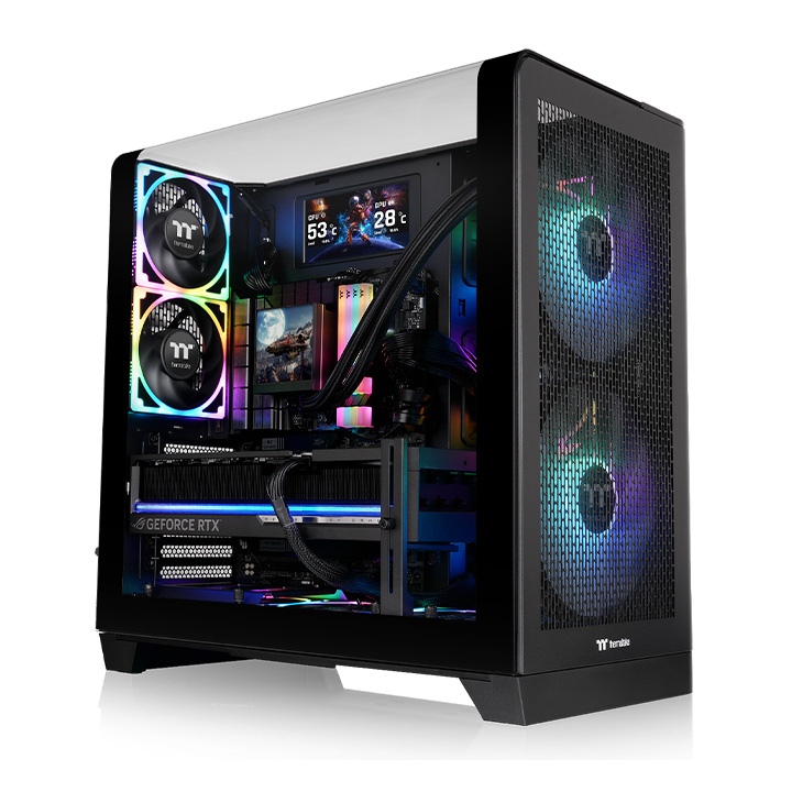 GAB THERMALTAKE VIEW 390 AIR BLACK 2*FAN