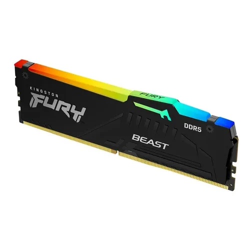 DDR5 16GB KINGSTON 6400MHZ FURY BEAST BLACK RGB