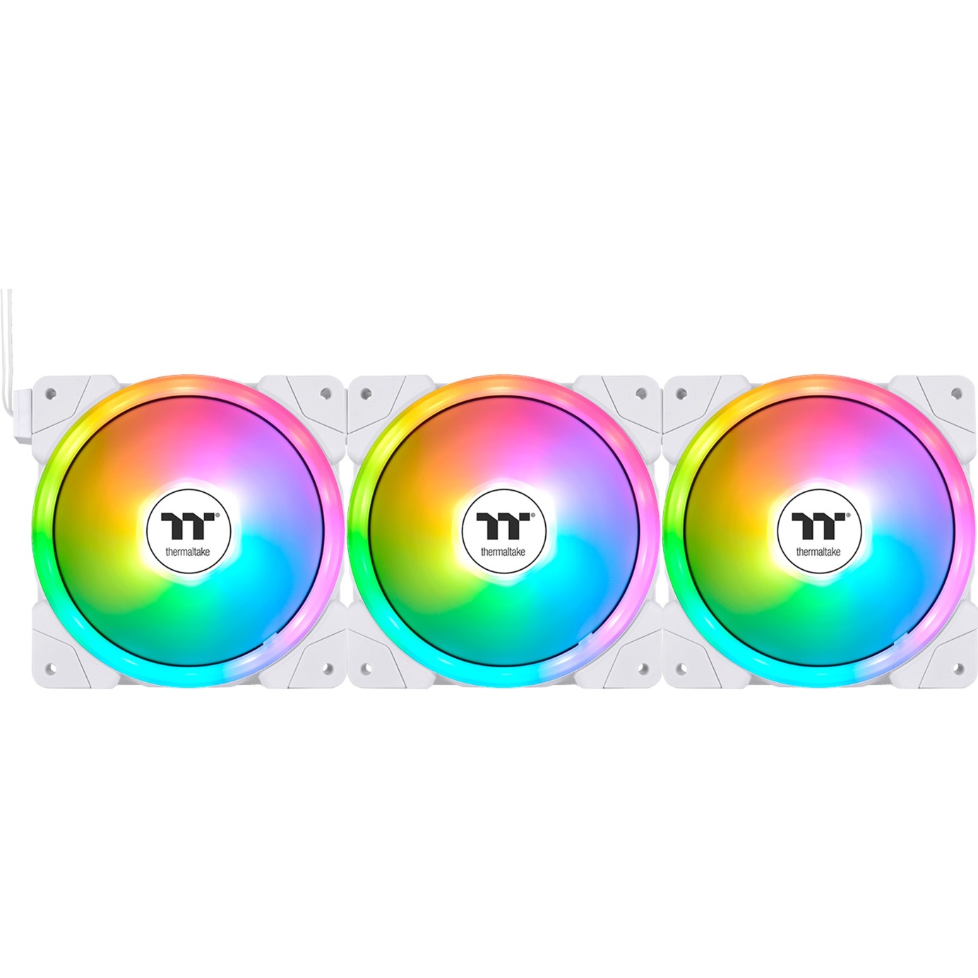 FAN THERMALTAKE P/G SWAFAN EX12 120MM WHITE ARGBX3
