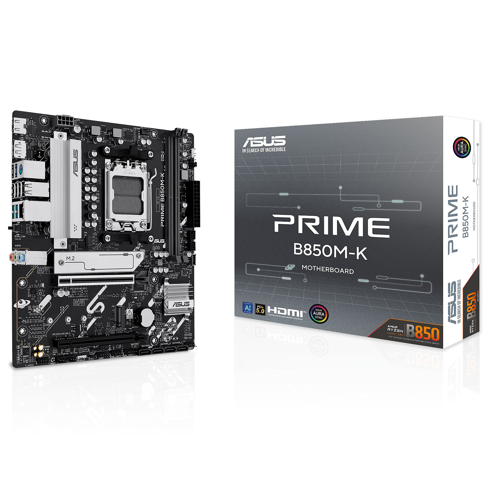MB ASUS AM5 PRIME B850M-K DDR5 BOX