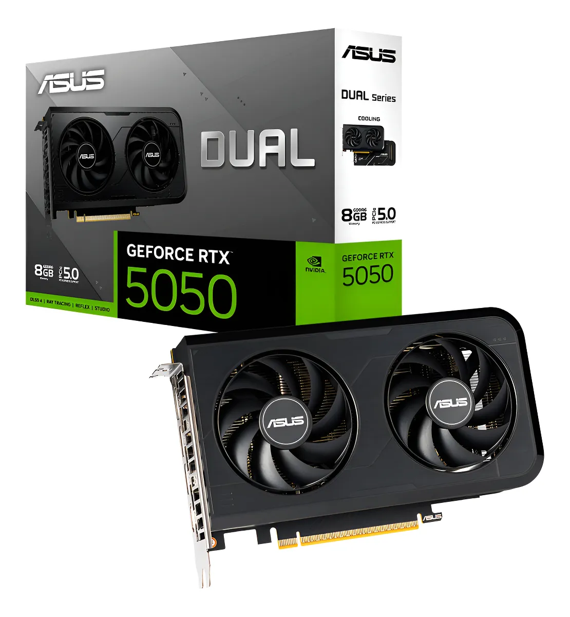 VGA 8GB RTX 5050 ASUS DUAL OC GDDR6