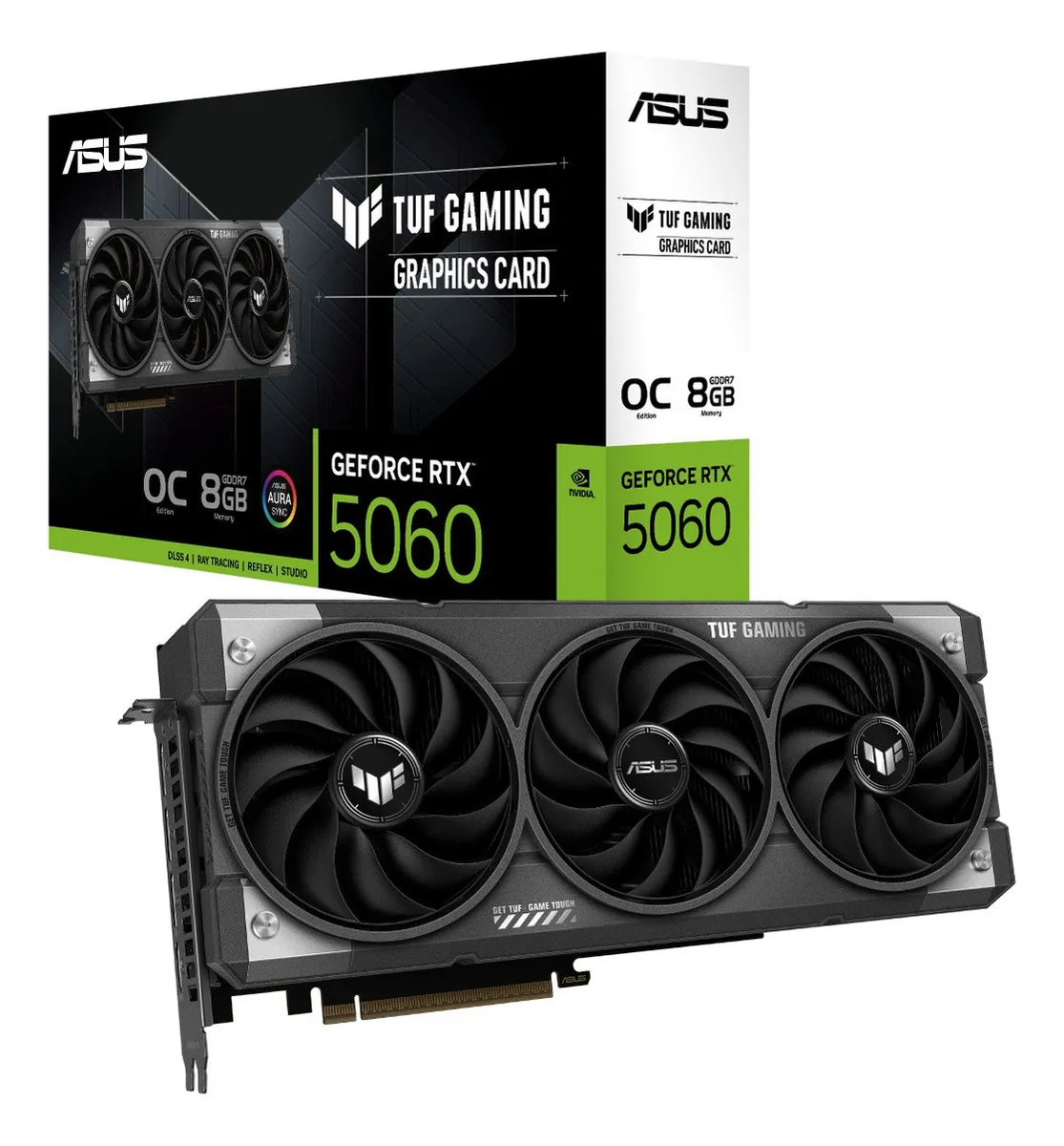 VGA 8GB RTX 5060 ASUS TUF GAMING OC GDDR7