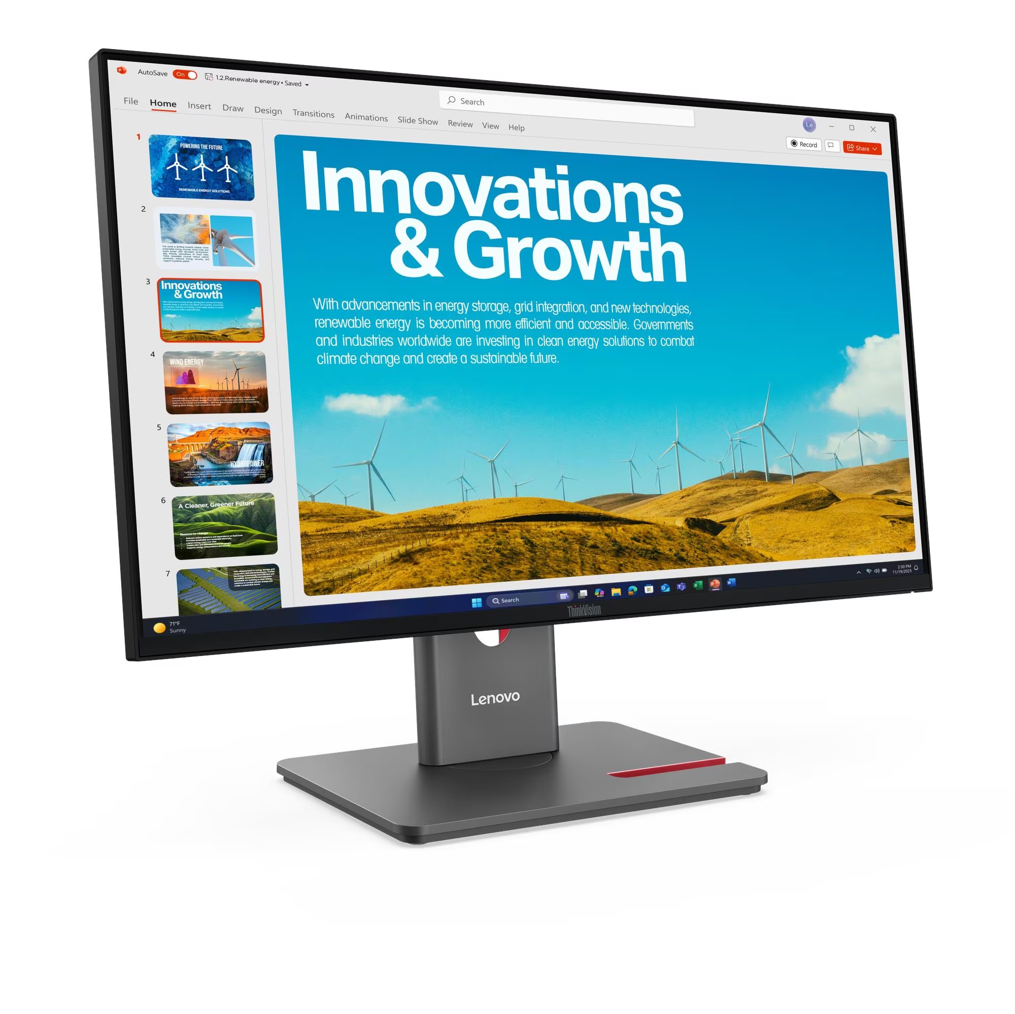 MONITOR 24 LENOVO P24QD-40 C/ DOCKING GTIA 3 CI