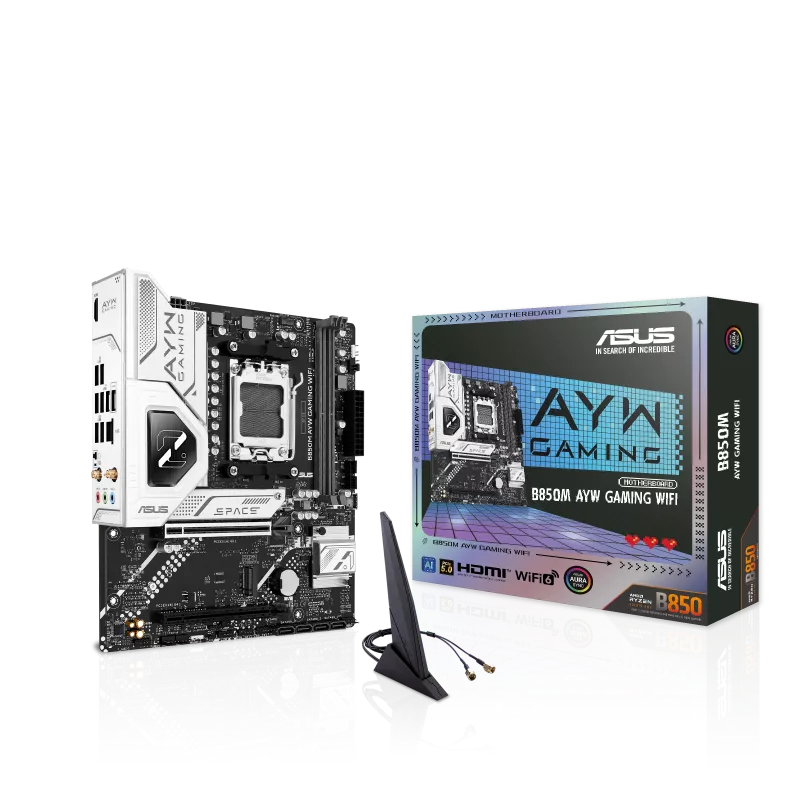 MB ASUS AM5 B850M AYW GAMING WIFI DDR5 BOX