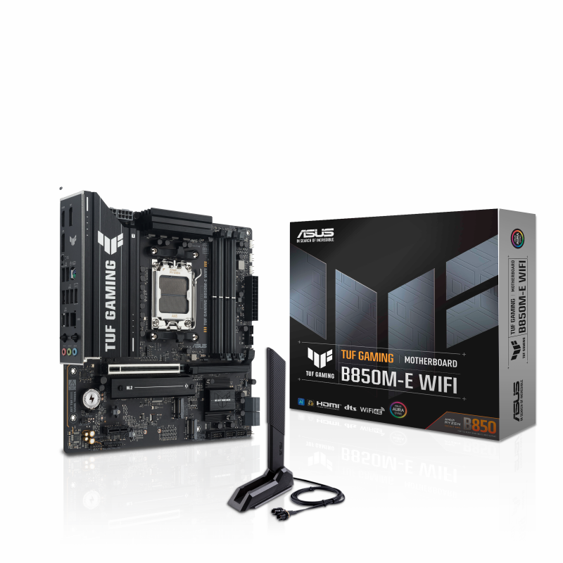 MB ASUS AM5 TUF GAMING B850M-E WIFI DDR5 BOX