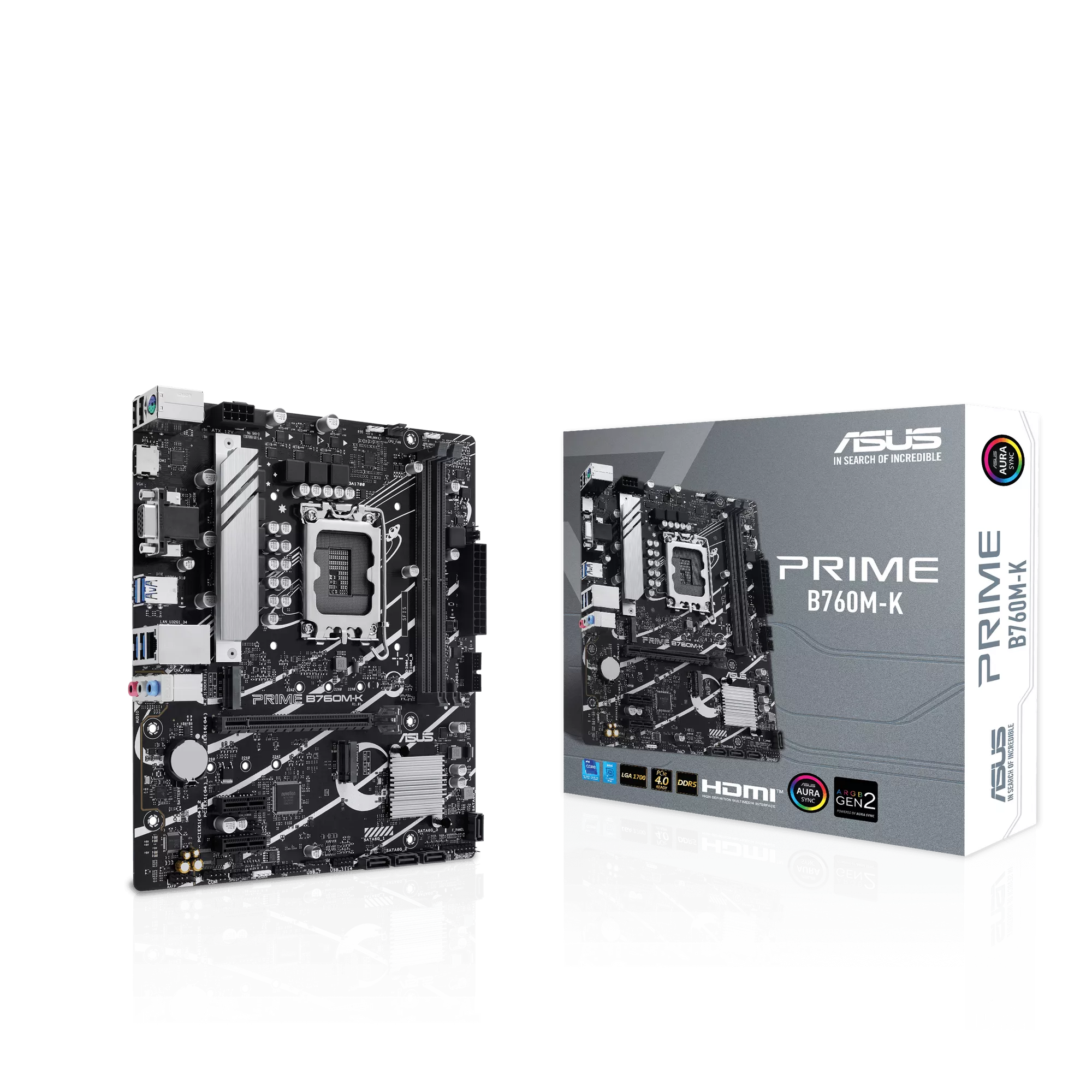 MB ASUS S1700 PRIME B760M-K DDR5 BOX M-ATX