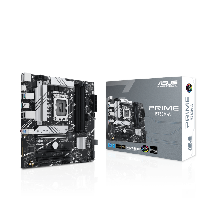 MB ASUS S1700 PRIME B760M-A DDR5 BOX M-ATX