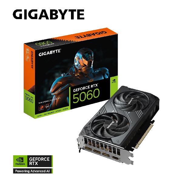 VGA 8GB RTX 5060 GIGABYTE WINDFORCE MAX OC