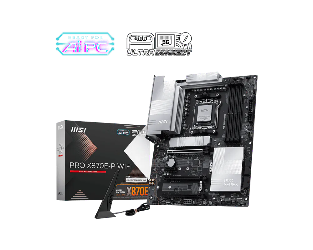 MB MSI AM5 PRO X870E-P WIFI DDR5 BOX ATX