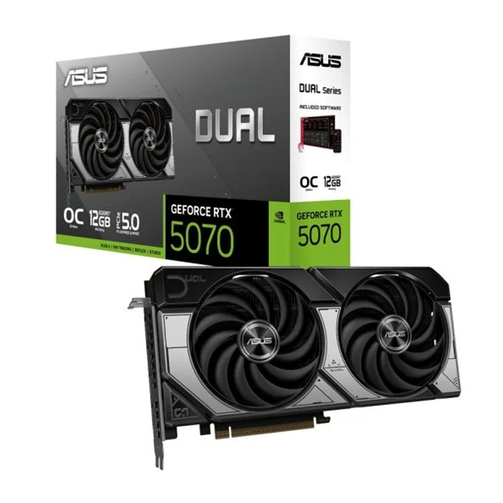 VGA 12GB RTX 5070 ASUS DUAL OC GDDR7